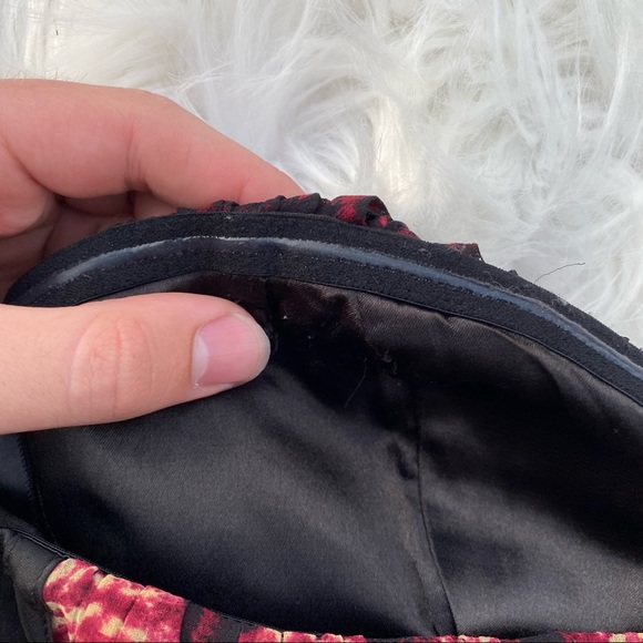 Y2K Vintage Bebe Lace Up Corset Top - Picture 5 of 7